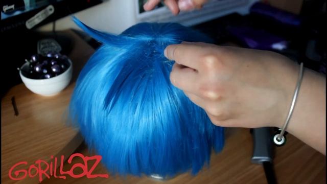 Укладка парика на 2D (Gorillaz)/Stacking of the wig смотреть онлайн