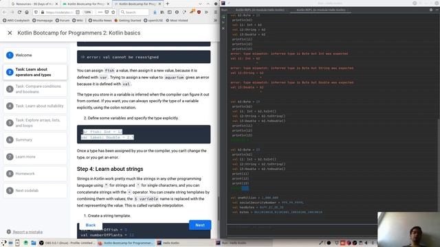01. #30DaysOfKotlin -- Setting REPL and Introduction to Types and Arrays смотреть онлайн