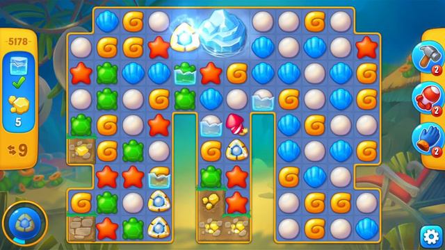 Fishdom - Level 5176 - 5180 - Aquarium London Paradise - Bon Voyage - Gameplay смотреть онлайн