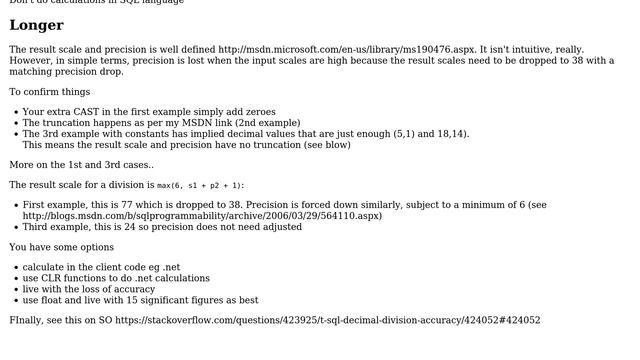 Databases: Automatic decimal rounding issue (3 Solutions!!) смотреть онлайн