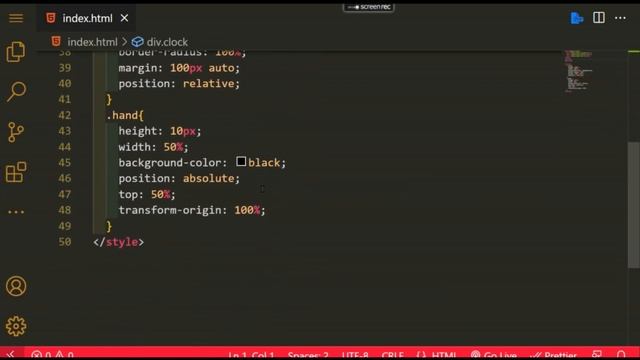 Creating an Analog Clock with HTML, CSS, and JavaScript | Step-by-Step Tutorial смотреть онлайн