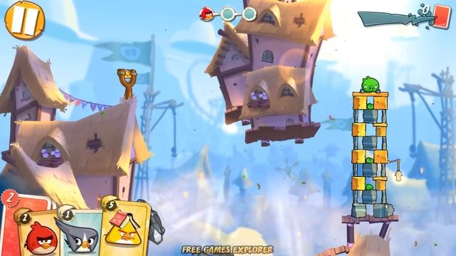Angry Birds 2 - Pig City - New Pork City Walkthrough смотреть онлайн