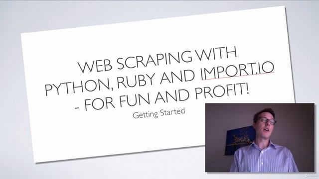 Web Scraping with Python, Ruby & import. io - learn Web Scraping смотреть онлайн