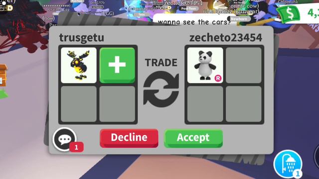 ТОП ТРЕЙДЫ НА МАГМА ЛОСЯ В АДОПТ МИ! TRADE MAGMA MOOSE ADOPT ME! ROBLOX смотреть онлайн