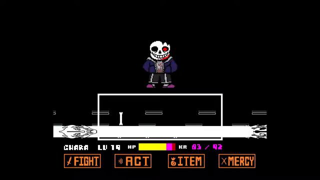 Bad Time Simulator Horrortale Sans Battle (Reupload) смотреть онлайн