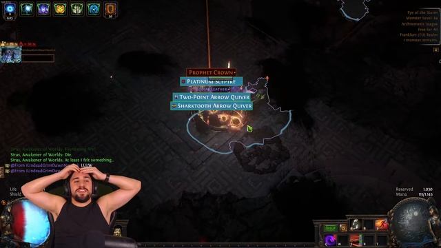 My first Awakened Multistrike Support Gem Drop on POE ! ( 24 Exalted Orb ) смотреть онлайн