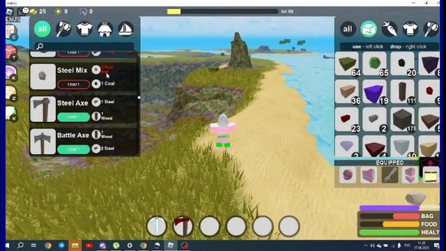 Как получить сталь в buga-buga | Roblox | смотреть онлайн