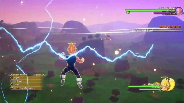 BIG BANG Attack Straight To the Face - Dragon Ball Z Kakarot (GAMEPLAY) смотреть онлайн