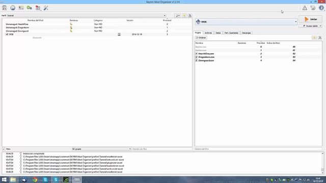 SKYRIM ModOrganizer Instalando SKSE