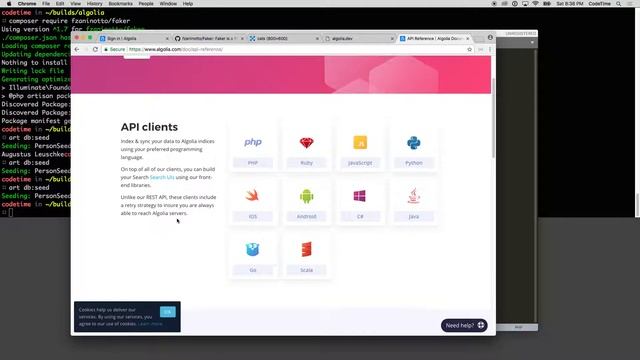 Algolia Search with Laravel and Vue, Part 5: Setting up Algolia смотреть онлайн