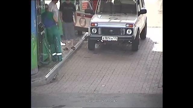 Видеонаблюдение на заправке СПБ "Электронные Системы Безопасности" смотреть онлайн
