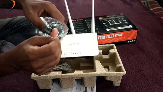 Tenda F- 3 Router unboxing || смотреть онлайн