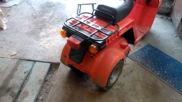 MotoAlarm on Honda Gyro X смотреть онлайн