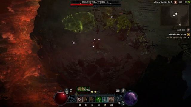 Brol, The Tyrant King/Boss Fight/Rogue Gameplay/Tier II/Diablo IV смотреть онлайн