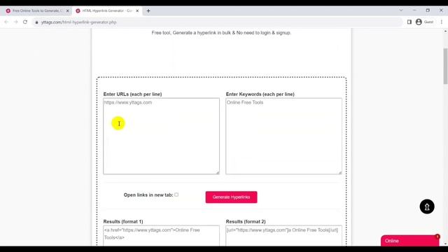 HTML Hyperlink Generator | Free Online Hyperlink HTML Generator | HTML Link Code Generator смотреть онлайн