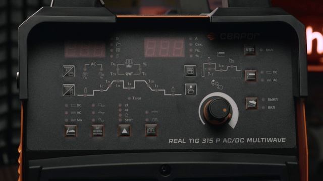 Обзор сварочного аппарата REAL TIG 315 P AC:DC MULTIWAVE E30301 смотреть онлайн