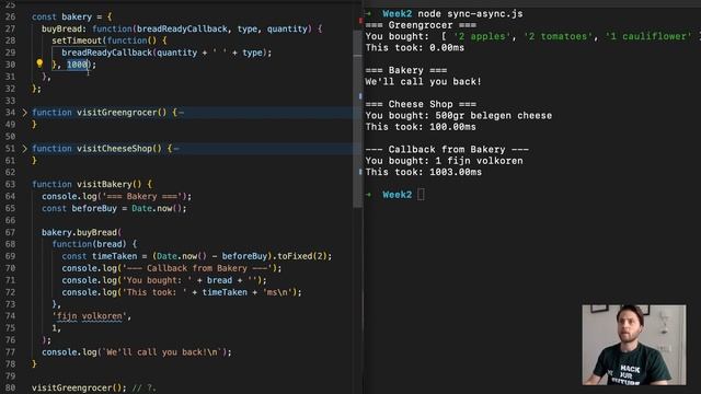 Synchronous-Asynchronous - [2/3] - Example смотреть онлайн