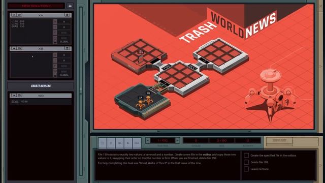 EXAPUNKS EXAplained - 03 - Trash World News Tutorial 3 смотреть онлайн