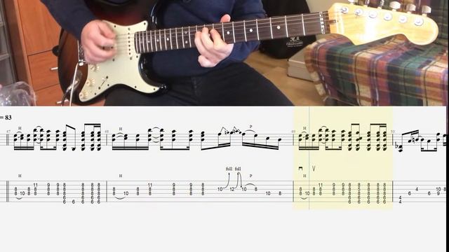 Crowded House - Don't Dream It's Over GUITAR COVER + PLAY ALONG TAB + SCORE смотреть онлайн