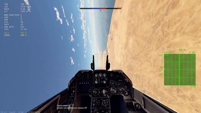 F-16 Fighting Falcon Multirole Jet in Air Sim EC (War Thunder) смотреть онлайн