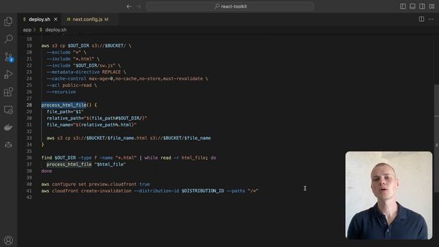 Deploying a NextJS Static App to AWS S3 and CloudFront смотреть онлайн