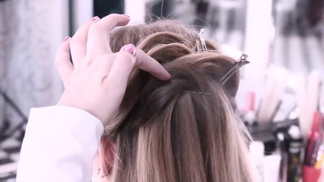 Вечерняя причёска Дюна | Авторские причёски | Лена Роговая | Hairstyles by REM | Copyright © смотреть онлайн