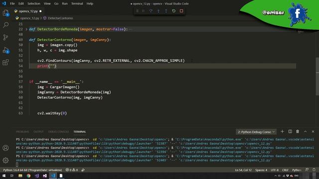 Introducción a OpenCV 12: Detección de contornos para contar monedas ? смотреть онлайн