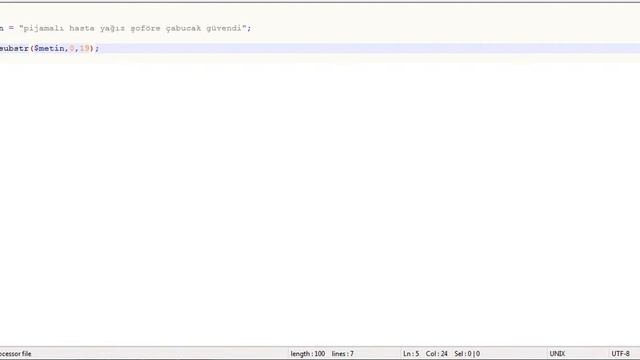 Php'de substr komutu türkçe karakter sorunu ve çözümü смотреть онлайн