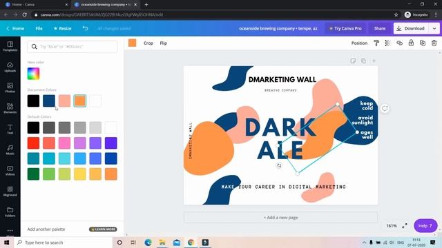 Canva Tutorial - canva tutorial for beginners in Hindi | Canva Complete Course 2023 смотреть онлайн