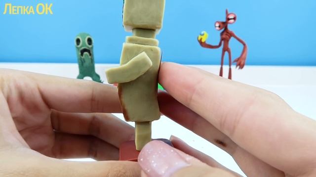 ЛЕПЛЮ МОНСТРОВ ИЗ МИРА С SCP В МАЙНКРАФТ И ВОТ, ЧТО ПОЛУЧИЛОСЬ! МОД. Лепим из пластилина с Лепка ОК смотреть онлайн