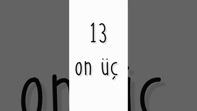 Turkish Numbers | Let's count to 20 | Basic Turkish Lesson for Beginners смотреть онлайн