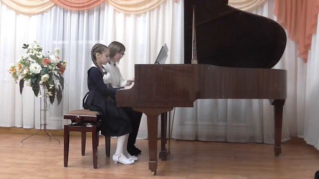 Колосова Евгения - Михеева Ольга Алексеевна. П.И. Чайковский, пер. Л. Жульевой "Полька" смотреть онлайн