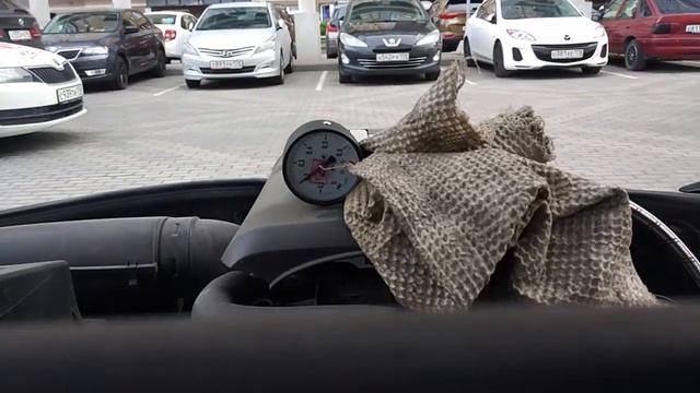 Давление масла Skoda TSI 1.8 (штатный режим) часть1 смотреть онлайн