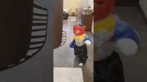 Бокс для детей. Удары по груше