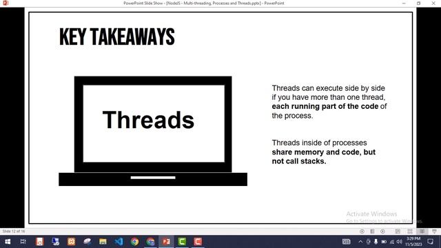 Node.js Tutorial - Multithreading, Process & Threads | Urdu | Hindi | Part 8 смотреть онлайн