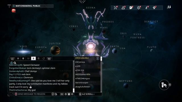 Just a normal Region Chat in Warframe смотреть онлайн