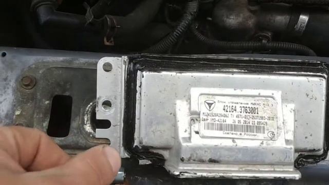 Ошибка 1221 и другие. Попала влага в мозги Микас 12.3 Газ Соболь Баргузин дв. 4216 смотреть онлайн