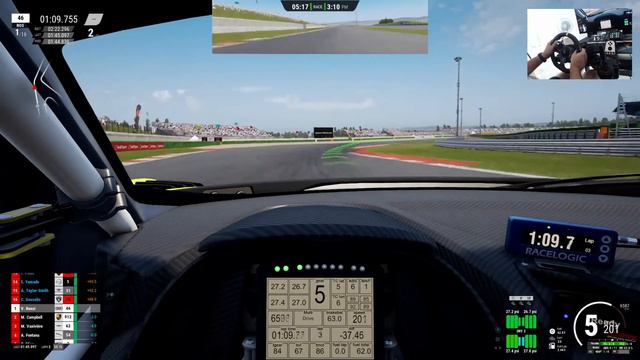 Assetto Corsa Competizione Challengers Pack DLC - AUDI R8 LMS VALENTINO ROSSI 46 смотреть онлайн