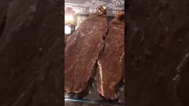 Бастурма из лосятины или вяленое мясо. Проверенный и самый простой рецепт. смотреть онлайн