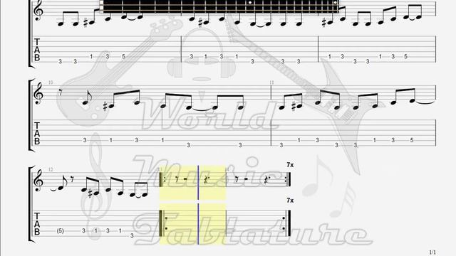 Everlast 7 years GUITAR 1 TAB смотреть онлайн