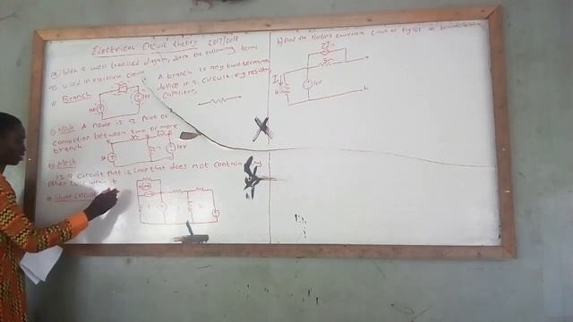 NORTON'S EQUIVALENT CIRCUIT SOLVING AND LABELED DIAGRAM ON BRANCH, NODE, MESH AND SHORT CIRCUIT смотреть онлайн