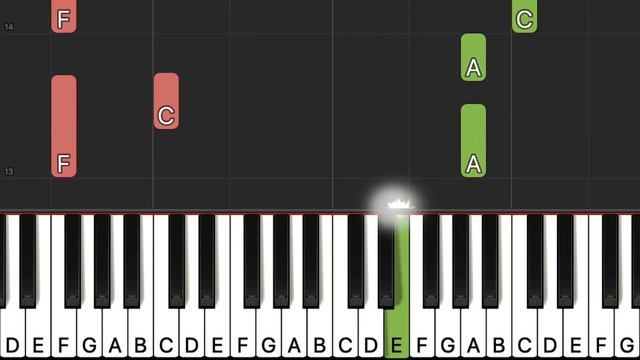 Christmas Song - Silent Night | Piano Tutorial (EASY) смотреть онлайн