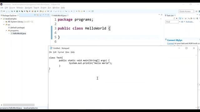 05-Create your first Java Project in Eclipse смотреть онлайн