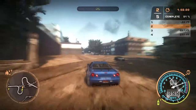 NFSMW REMASTERED - Skyline in Desert Race Mod 2022 [4K] смотреть онлайн