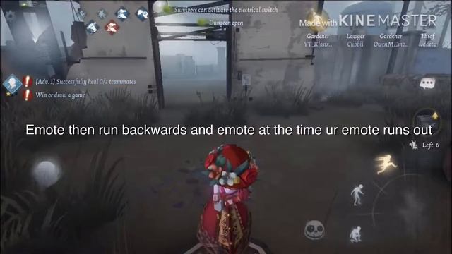 Identity v how to moonwalk as survivor (PATCHED) смотреть онлайн