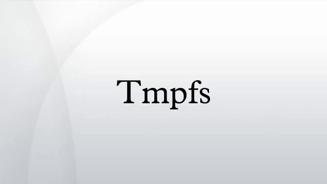Tmpfs смотреть онлайн