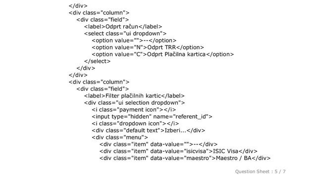 HTML : Responsive Semantic UI form смотреть онлайн