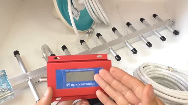 ?Как усилить сигнал на даче или самый дешёвый усилитель сотового сигнала GSM 900МГц диапазона! смотреть онлайн