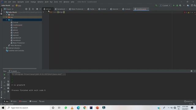 #4.2 Conditional Expressions in kotlin /kotlin tutorial by point of education/control flow basics смотреть онлайн