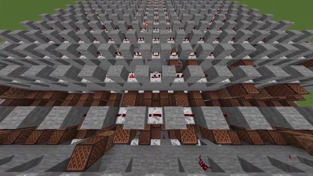 Minecraft Undertale Megalovania / Note Blocks смотреть онлайн
